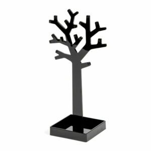 Čierny organizér na šeprky v tvare stromu Compactor
