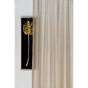 Béžová/v zlatej farbe záclona 140x245 cm Carmine – Mendola Fabrics