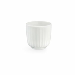 Biely porcelánový hrnček na espresso Kähler Design Hammershoi