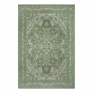 Zeleno-béžový vonkajší koberec Ragami Vienna