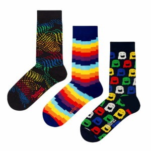 Set 3 párov ponožiek Ballonet Socks Ghost v darčekovom balení
