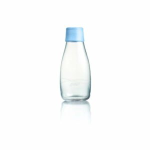 Pastelovomodrá sklenená fľaša ReTap s doživotnou zárukou