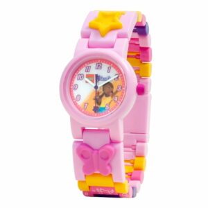 Ružové náramkové hodinky so skladacím remienkom LEGO® Andrea