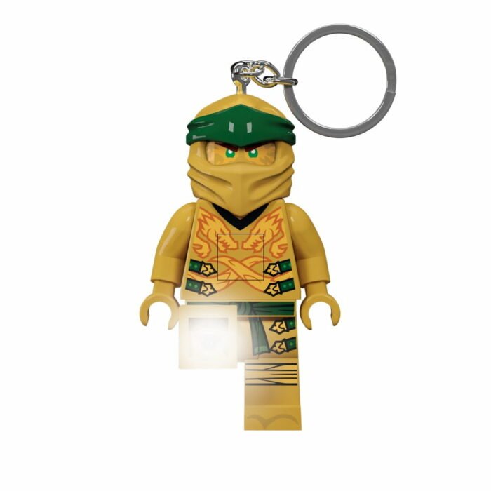 Svietiaca kľúčenka LEGO® Ninjago Legacy Gold Ninja