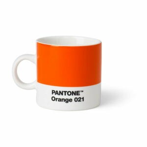 Oranžový hrnček Pantone Espresso