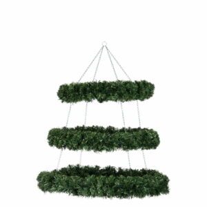 Závesná vianočná dekorácia J-Line Wreath