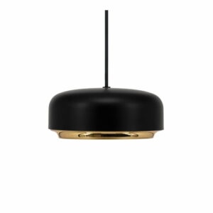 Čierne LED závesné svietidlo s kovovým tienidlom ø 22 cm Hazel mini – UMAGE