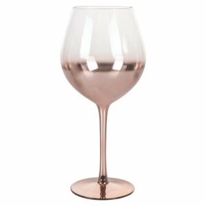 Súprava 6 ružových pohárov na víno Villa d