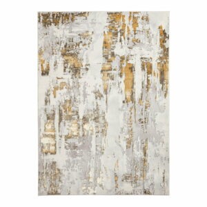 Šedý/v zlatej farbe koberec 220x160 cm Apollo - Think Rugs