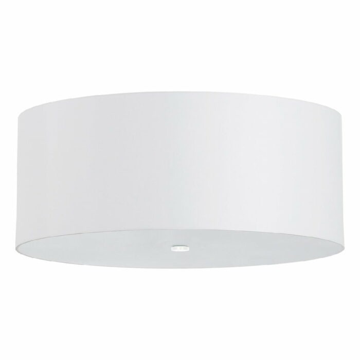 Biele stropné svietidlo so skleneným tienidlom ø 70 cm Volta - Nice Lamps