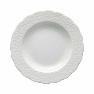 Biely porcelánový tanier Brandani Gran Gala
