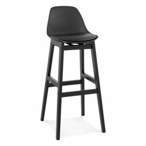 Čierna barová stolička Kokoon Turel