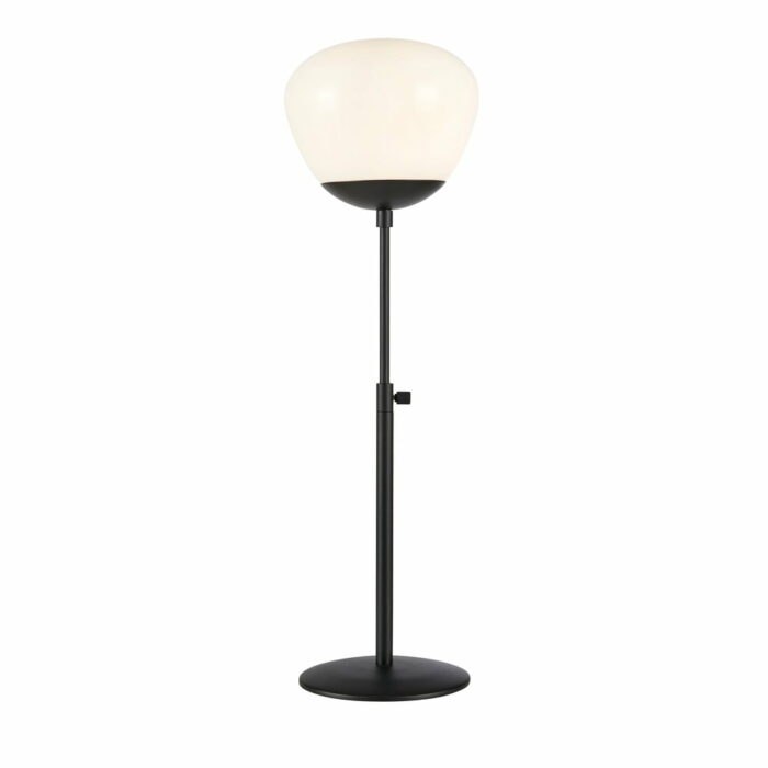 Čierno-biela stolová lampa (výška 60 cm) Rise - Markslöjd