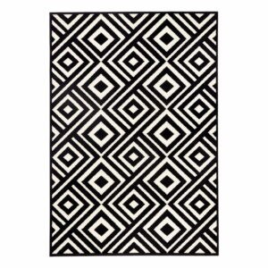 Čierno-biely koberec Zala Living Art