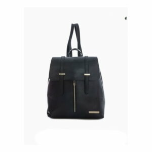 Čierny kožený batoh Sofia Cardoni Tefe