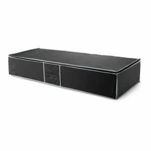 Čierny úložný box pod posteľ Compactor Underbed Box