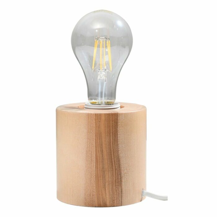 Dřevěná stolová lampa Nice Lamps Elia