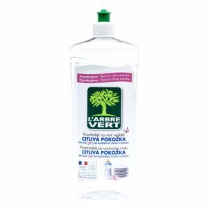 Ekologický prostriedok na umývanie riadu pre citlivú pokožku L´Arbre Vert Sensitive