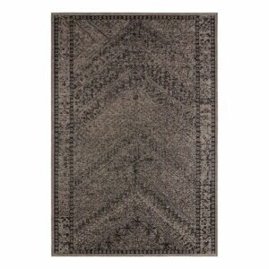 Hnedo-černý vonkajší koberec NORTHRUGS Mardin