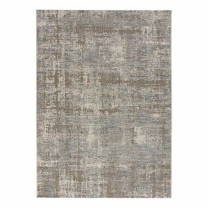 Hnedo-sivý vonkajší koberec Universal Luana