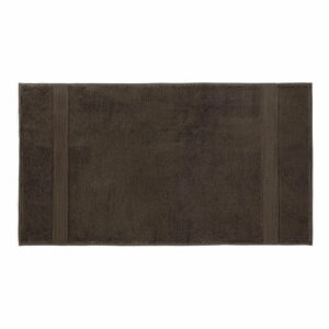 Hnedý bavlnený uterák 50x90 cm Chicago – Foutastic