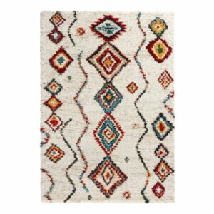 Krémovobiely koberec Mint Rugs Geometric