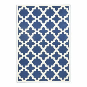 Modro-biely koberec Zala Living Noble
