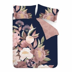 Modro-ružové obliečky 200x135 cm Opulent Floral - Catherine Lansfield