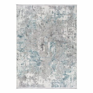 Modro-sivý koberec Universal Riad Abstract