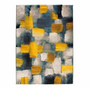 Modro-žltý koberec Universal Lienzo