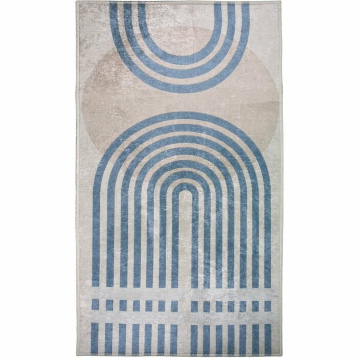 Modrý/sivý koberec 140x80 cm - Vitaus