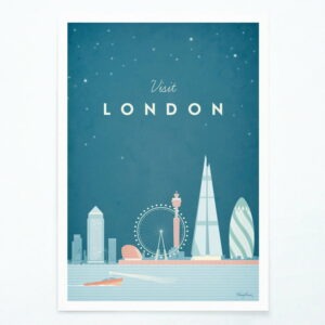 Plagát Travelposter London