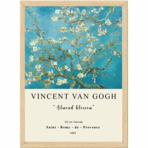 Plagát v ráme 55x75 cm Vincent van Gogh – Wallity