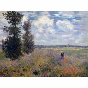 Reprodukcia obrazu Claude Monet - Poppy Fields near Argenteuil