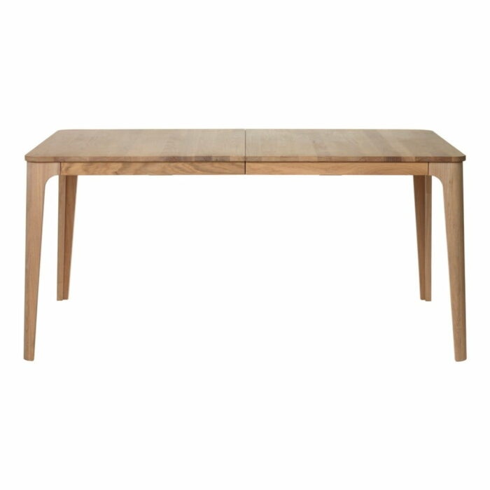 Rozkladací jedálenský stôl z dreva bieleho duba Unique Furniture Amalfi