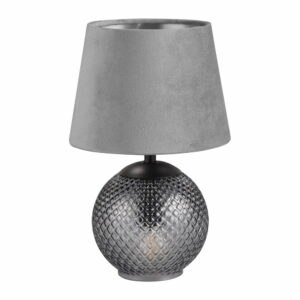 Sivá stolová lampa (výška  29 cm) Jonna – Trio