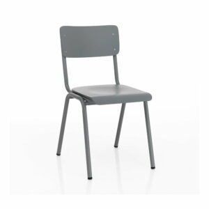 Sivé jedálenské stoličky v súprave 2 ks Old School - Tomasucci