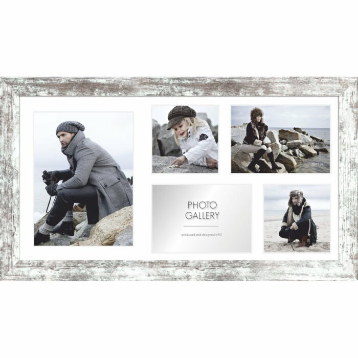 Sivo-biely rámček na 5 fotografií Styler Narvik