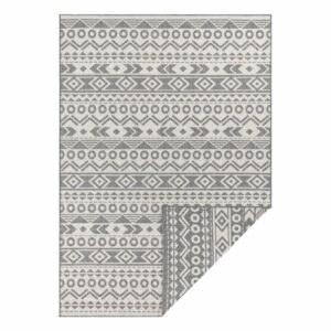 Sivo-biely vonkajší koberec Ragami Roma