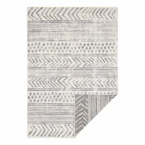 Sivo-krémový vonkajší koberec NORTHRUGS Biri