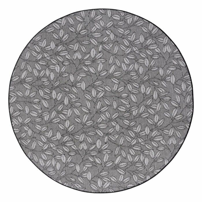 Sivý okrúhly koberec ø 160 cm Twig Nature – Hanse Home