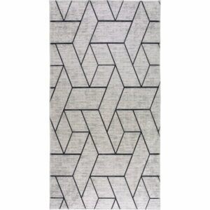 Svetlosivý umývateľný koberec 120x180 cm - Vitaus