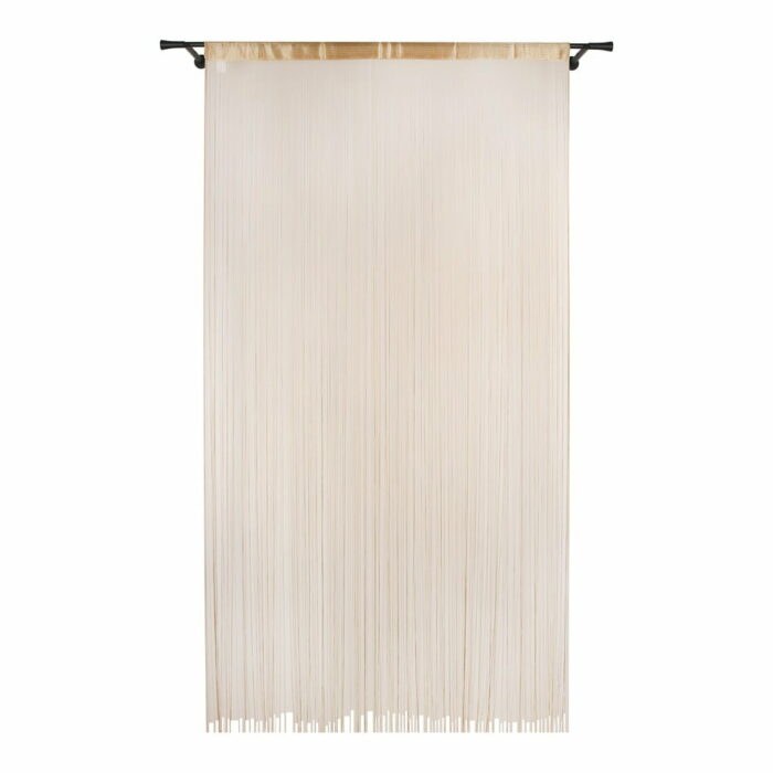 V zlatej farbe záclona 140x285 cm String – Mendola Fabrics