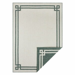 Zeleno-krémový vonkajší koberec NORTHRUGS Manito