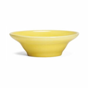 Žltý kameninový polievkový tanier Kähler Design Ursula