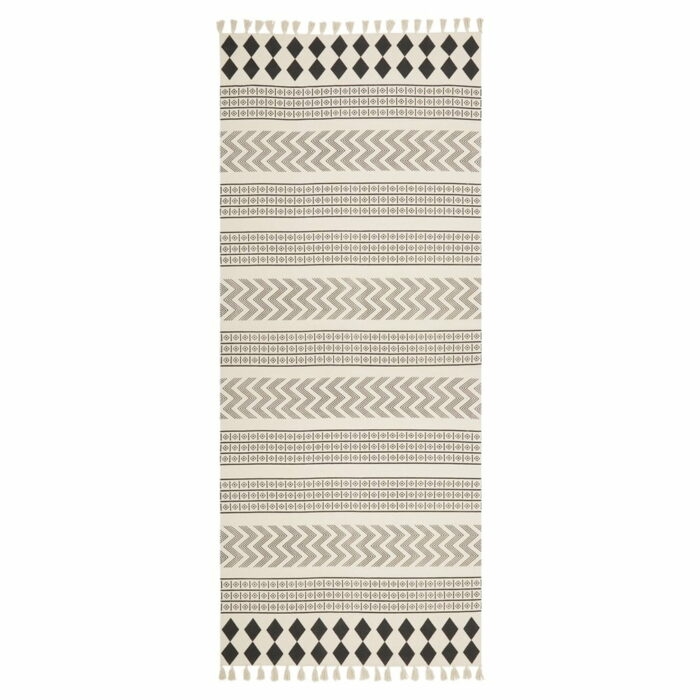 Béžový koberec behúň 250x80 cm Edna - Westwing Collection