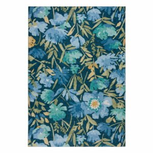 Modrý prateľný koberec 290x200 cm Alyssa - Flair Rugs