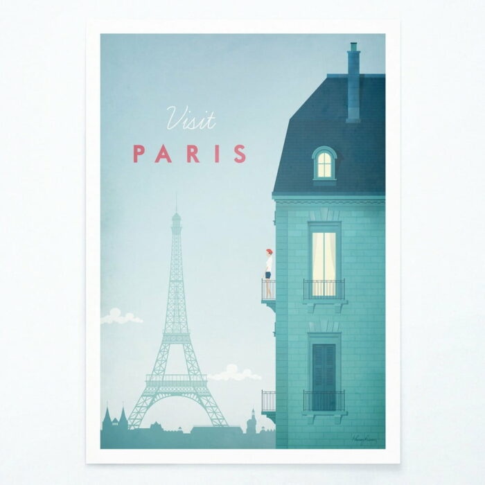 Plagát Travelposter Paris