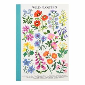 Zápisník 60 stránok formát A5 Wild Flowers – Rex London