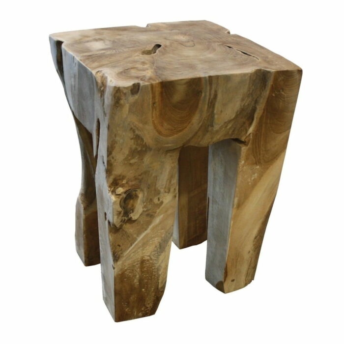 Stolička z tíkového dreva HSM Collection Keta